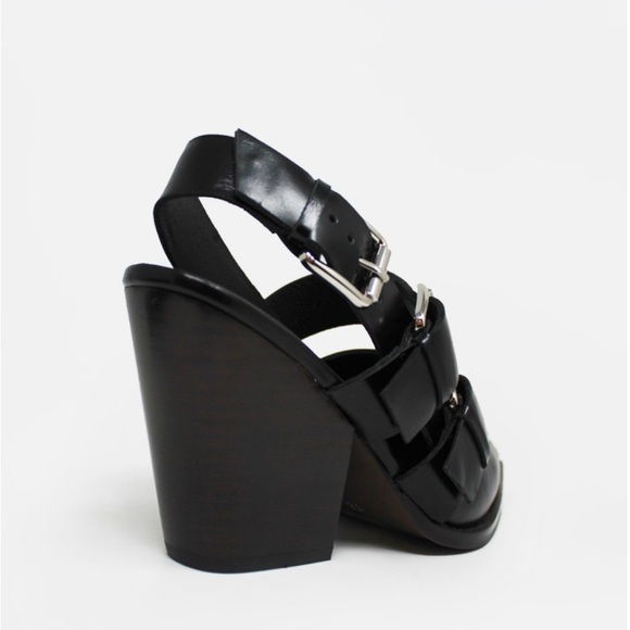 Free People x Jeffrey Campbell Harley Slingback Heels Size 7.5 - Picture 4 of 7